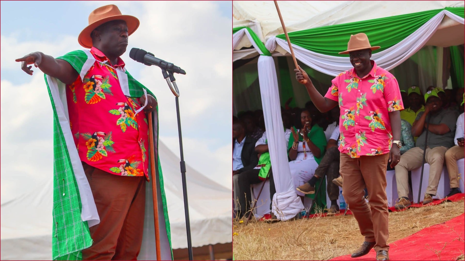 DCP leader Rigathi Gachagua.